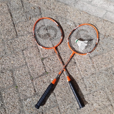 Badminton rackets 